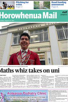Horowhenua Mail - August 24th 2017
