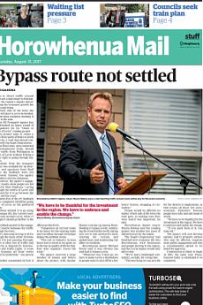 Horowhenua Mail - August 31st 2017