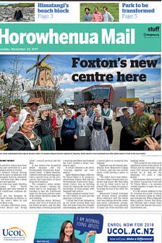 Horowhenua Mail - November 23rd 2017