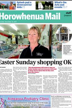 Horowhenua Mail - December 14th 2017