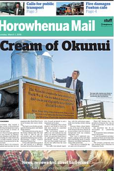 Horowhenua Mail - March 1st 2018