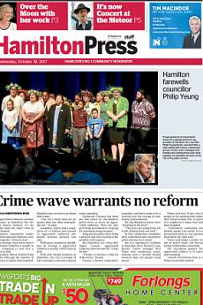 Hamilton Press - October 18th 2017