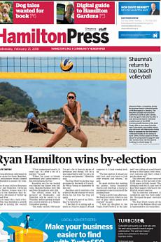 Hamilton Press - February 21st 2018