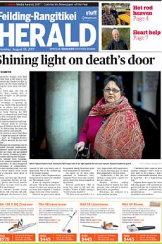 Feilding Rangitikei Herald - August 10th 2017