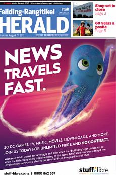 Feilding Rangitikei Herald - August 17th 2017