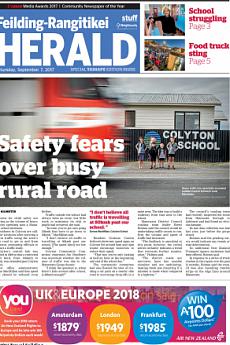 Feilding Rangitikei Herald - September 7th 2017