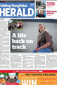 Feilding Rangitikei Herald - November 16th 2017