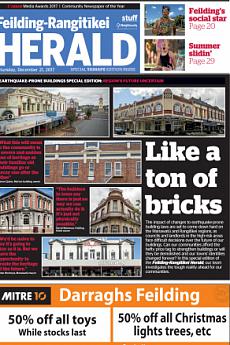 Feilding Rangitikei Herald - December 21st 2017