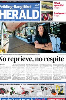 Feilding Rangitikei Herald - February 8th 2018
