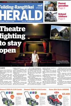 Feilding Rangitikei Herald - March 8th 2018