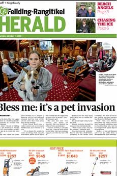 Feilding Rangitikei Herald - October 11th 2018