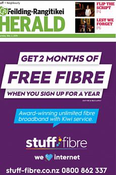 Feilding Rangitikei Herald - May 2nd 2019