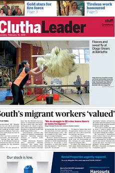 Clutha Leader - February 15th 2018