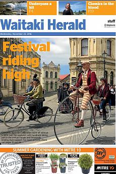 Waitaki Herald - November 23rd 2016