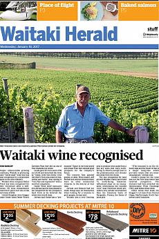 Waitaki Herald - January 18th 2017