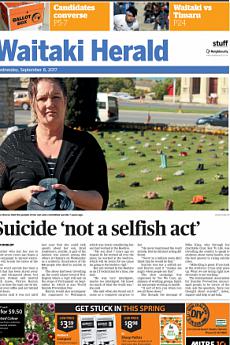 Waitaki Herald - September 6th 2017