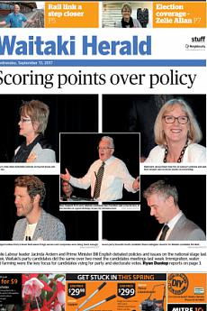 Waitaki Herald - September 13th 2017