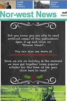 Nor-west News - December 29th 2016