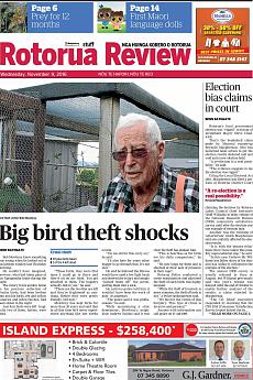 Rotorua Review - November 9th 2016