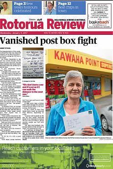 Rotorua Review - January 11th 2017