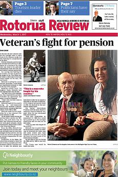 Rotorua Review - March 1st 2017