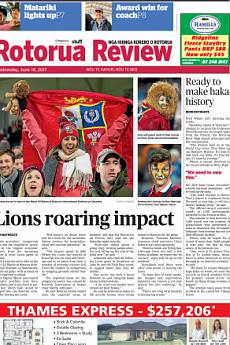 Rotorua Review - June 14th 2017