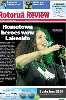 Rotorua Review - February 21st 2018