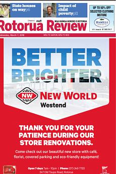 Rotorua Review - March 7th 2018